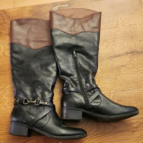 Rampage Mid-Calf Riding Style Boot - Picture 2 of 4